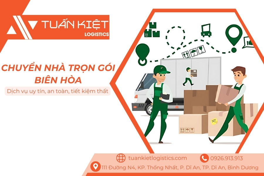 Chuyển nhà trọn gói Biên Hòa