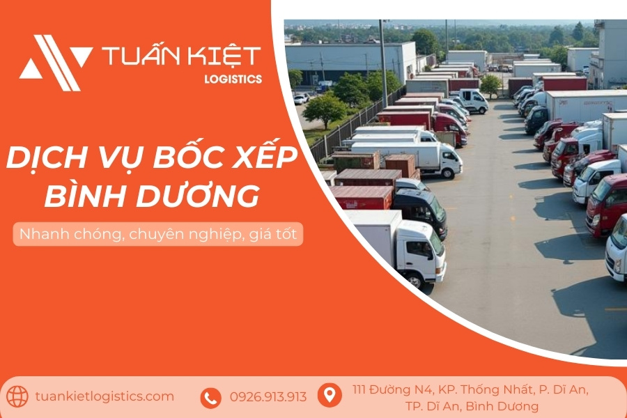 Dịch vụ bốc xếp Bình Dương