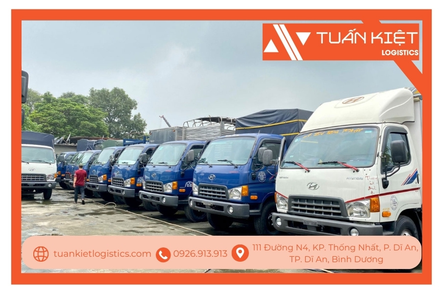 Dịch vụ chành xe Sài Gòn Phan Thiết tại Tuấn Kiệt Logistics