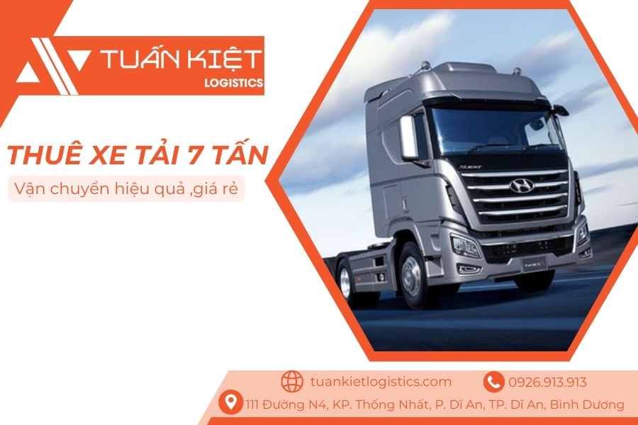 Thuê xe tải 7 tấn
