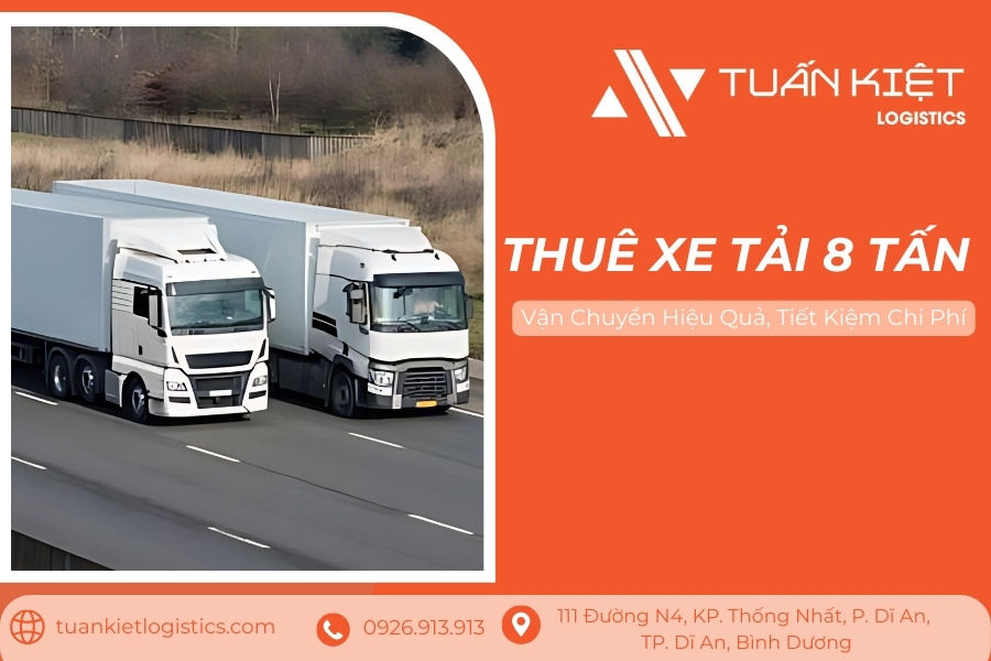Thuê xe tải 8 tấn