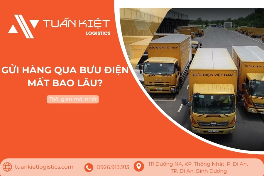Gửi hàng qua bưu điện mất bao lâu