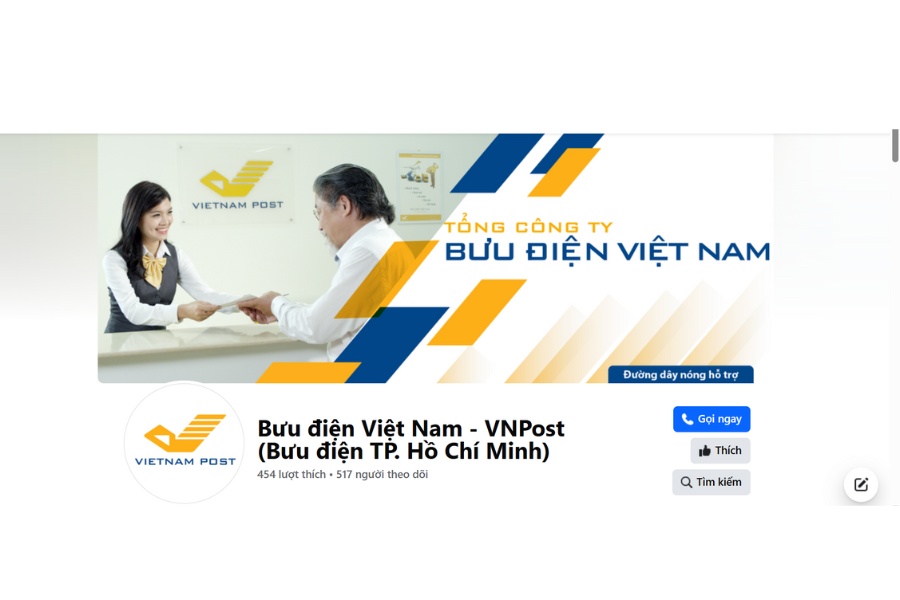 Fanpage của Vietnam Post Fanpage của Vietnam Post