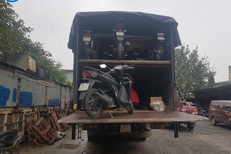 Hình thức gửi xe máy từ Sài Gòn ra Hà Nội Hình thức gửi xe máy từ Sài Gòn ra Hà Nội
