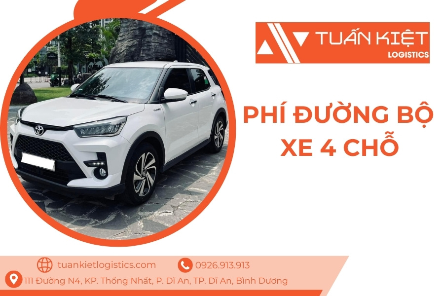 Phí đường bộ xe 4 chỗ