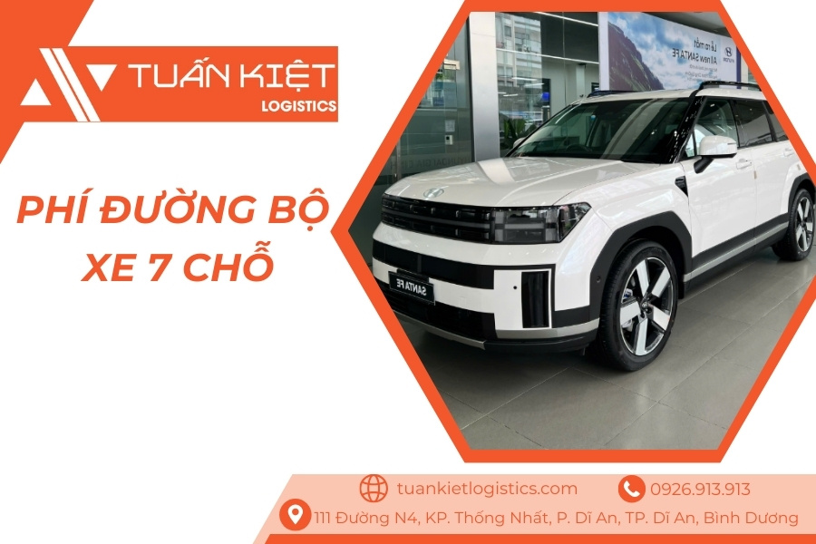 Phí đường bộ xe 7 chỗ Phí đường bộ xe 7 chỗ
