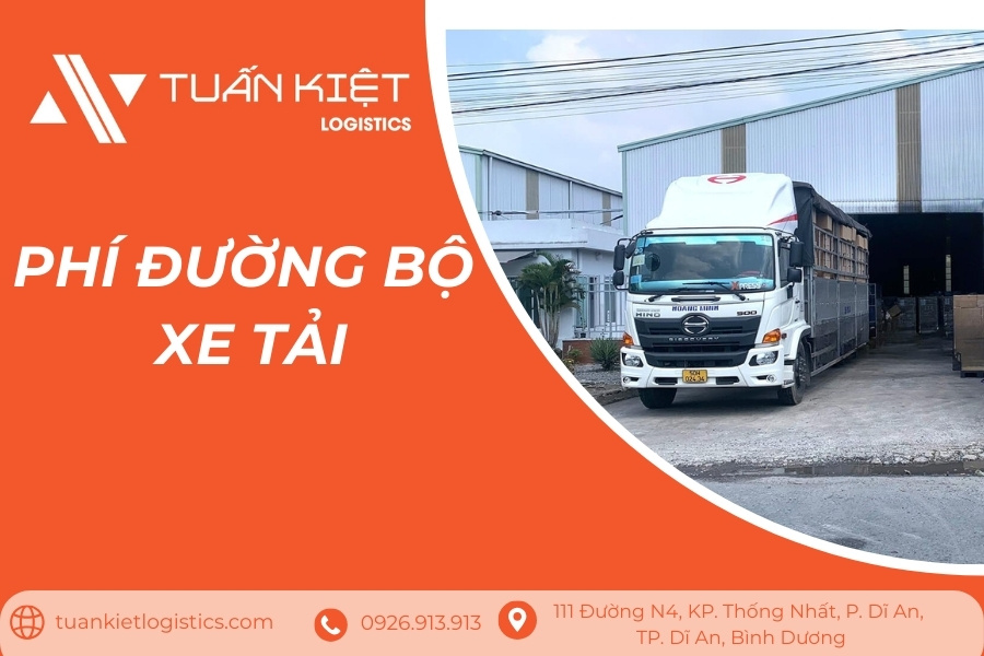 Phí đường bộ xe tải Phí đường bộ xe tải