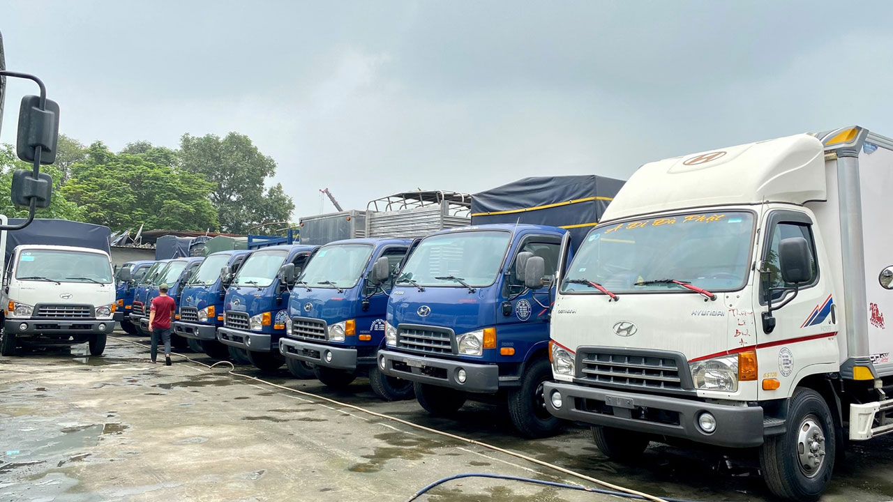 thuê xe tải chở hàng hà nội