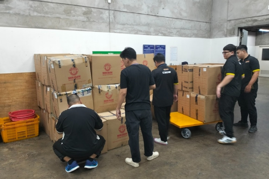 Quy trình chuyển kho xưởng tại KCN huyện Bàu Bàng Quy trình chuyển kho xưởng tại KCN huyện Bàu Bàng