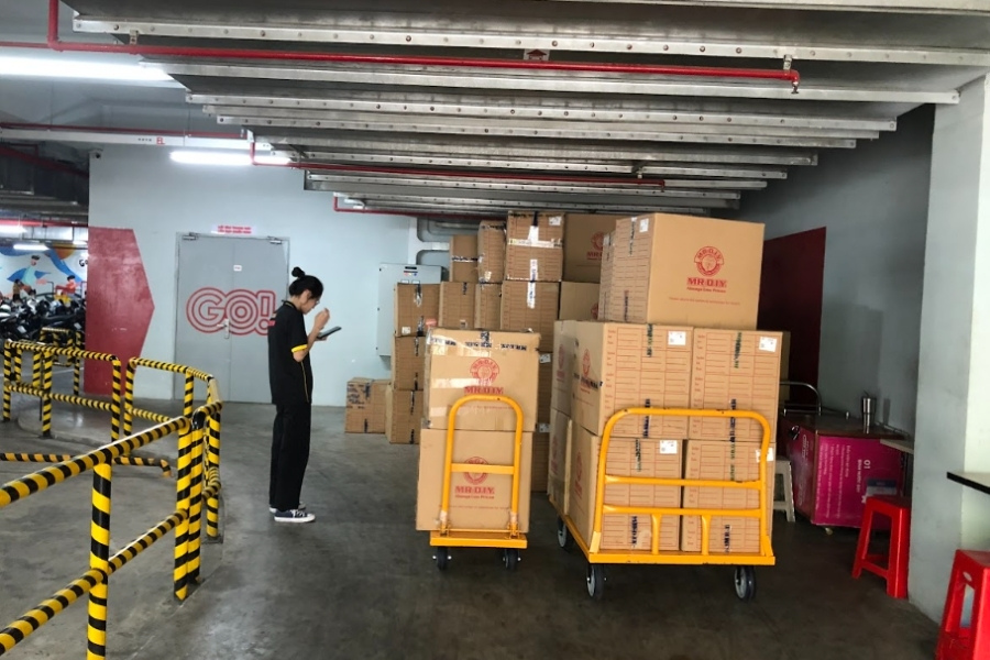 Quy trình chuyển kho xưởng tại Thuận An