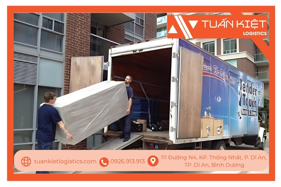 Quy trình chuyển nhà Tân Phú tại Tuấn Kiệt Logistics Quy trình chuyển nhà Tân Phú tại Tuấn Kiệt Logistics
