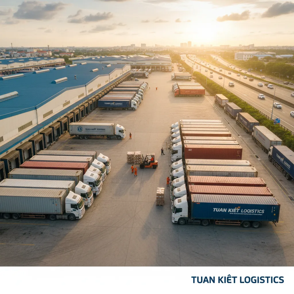 Kho bãi logistics Đồng Nai