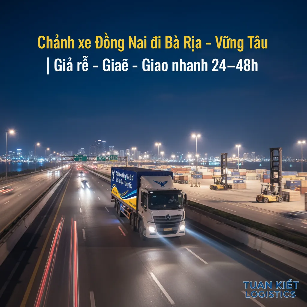 Xe tải chạy đêm tốc hành
