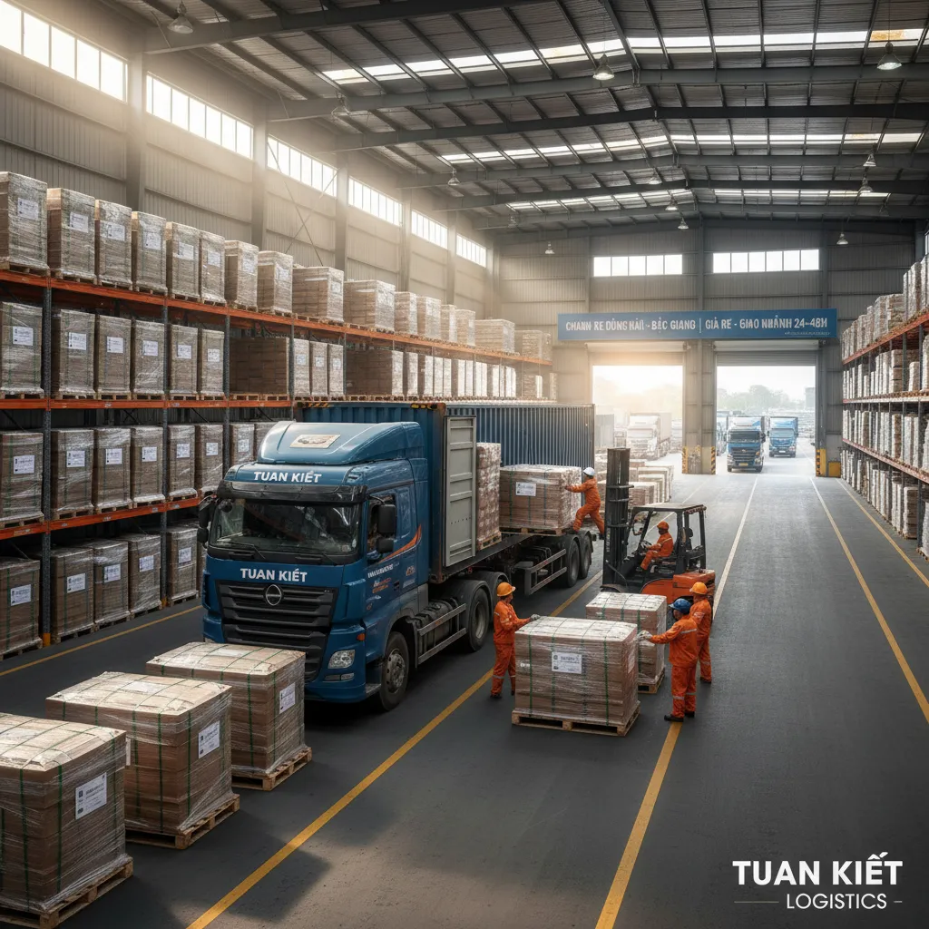 2. Kho bãi logistics