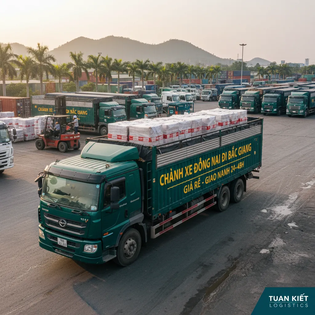 1. Xe tải đường dài Việt Nam