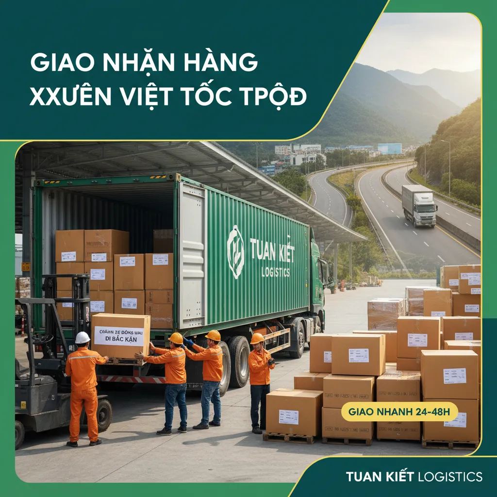 Giao nhận hàng xuyên Việt tốc độ