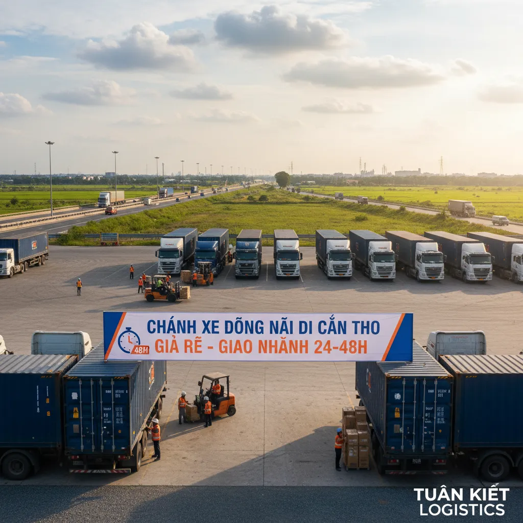 Băng rôn quảng cáo vận chuyển 48h