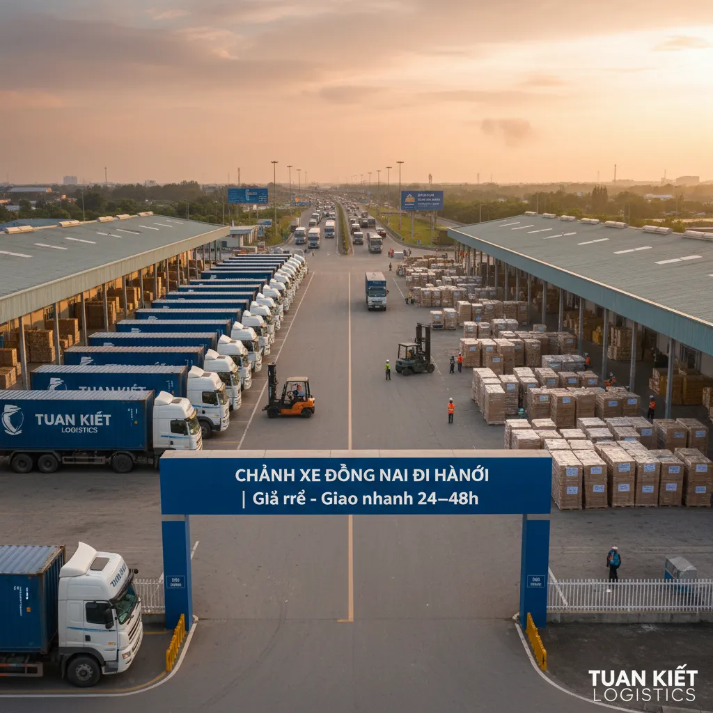 Kho bãi logistics Đồng Nai