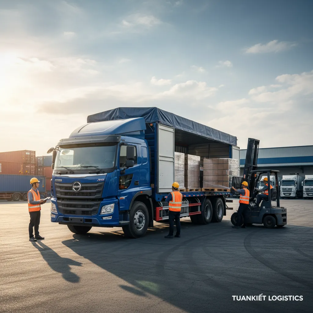 Xe tải 15 tấn mẫu 2025