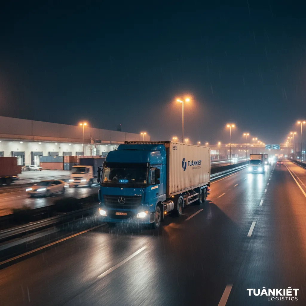 Quy trình vận chuyển hàng hóa bắc nam tại TUẤN KIỆT LOGISTICS