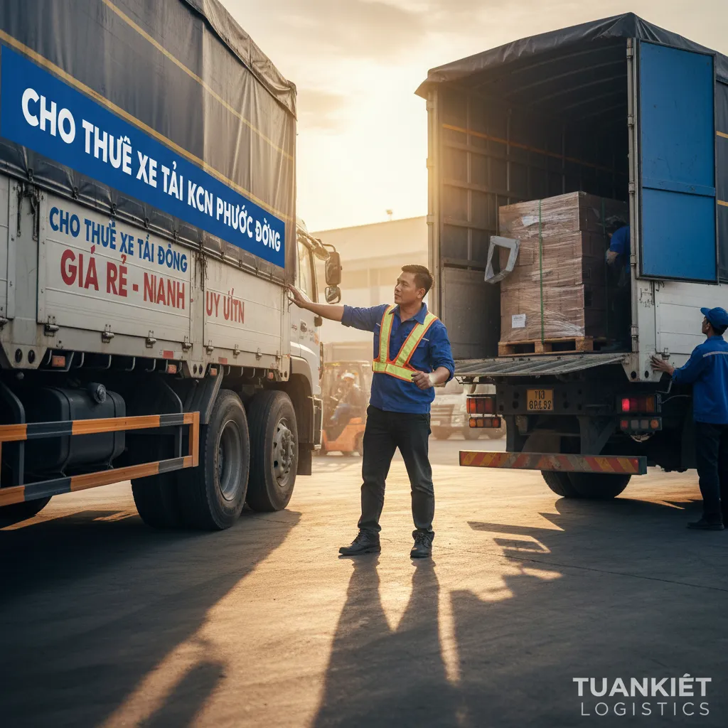 Tài xế vận chuyển chuyên nghiệp
