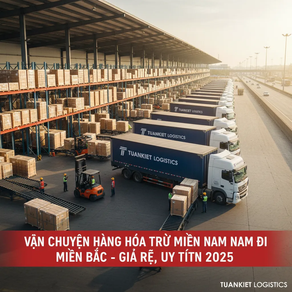 Kho bãi tập kết hàng hóa
